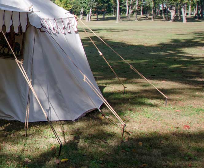 Easy Medieval Tent Improvement Tip – Knyght Errant